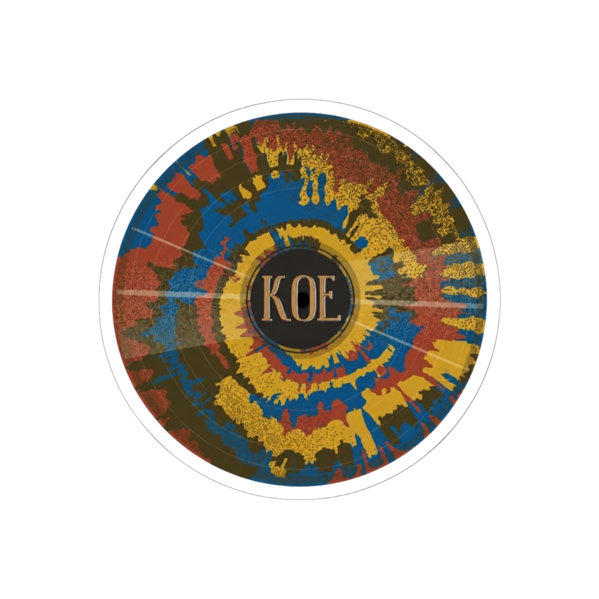 Koe Wetzel Abstract Vinyl Record - alternate angle 1, merchandise