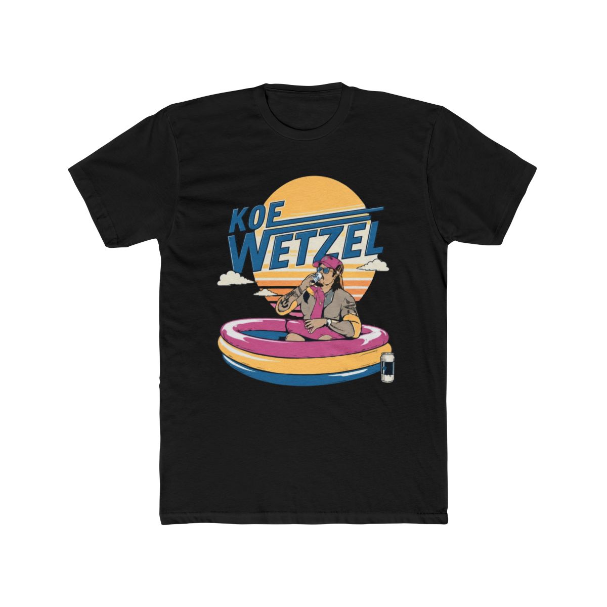 Koe Wetzel Pool Party Country Rock Graphic Design - alternate angle 3, merchandise
