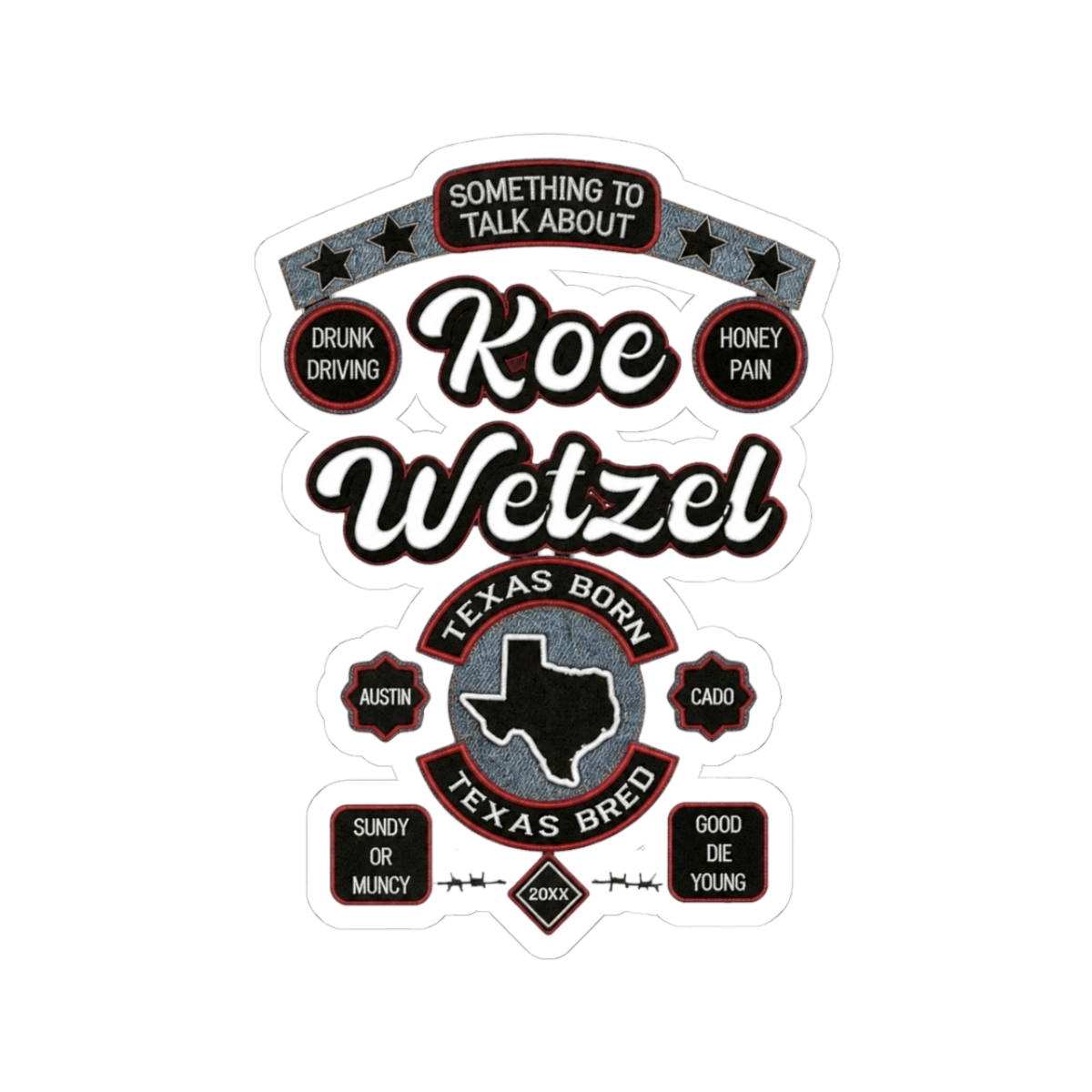 Koe Wetzel Patches Denim Jacket